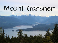 Mount Gardner Hike on Bowen Island Mount Gardner Hike on Bowen Island