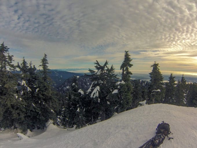 The Snowshoe Grind Trail At Grouse Mountain