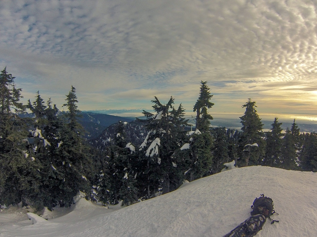 The Snowshoe Grind Trail At Grouse Mountain