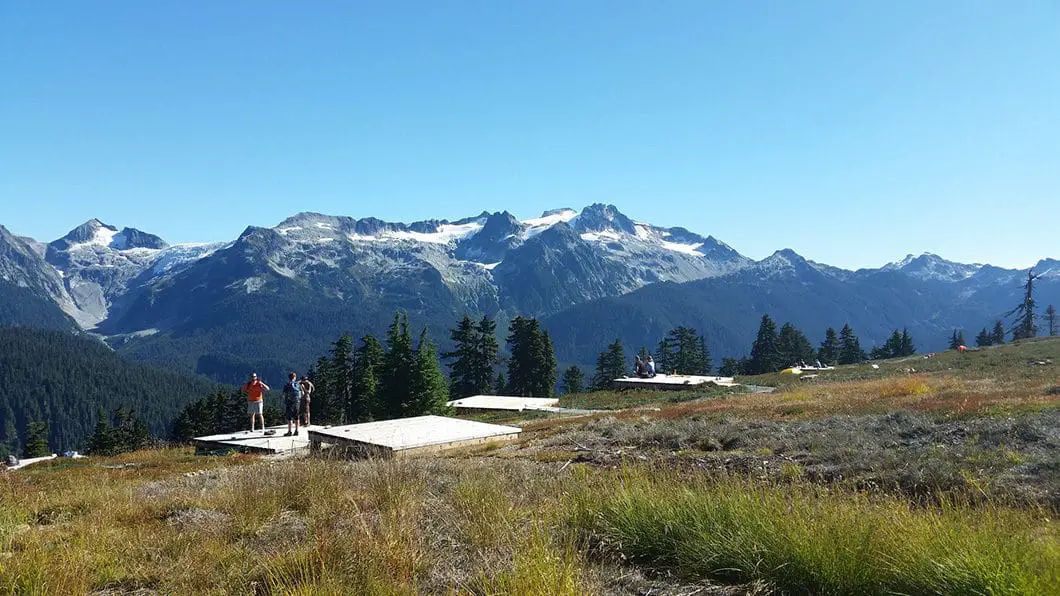 Elfin Lakes campsite