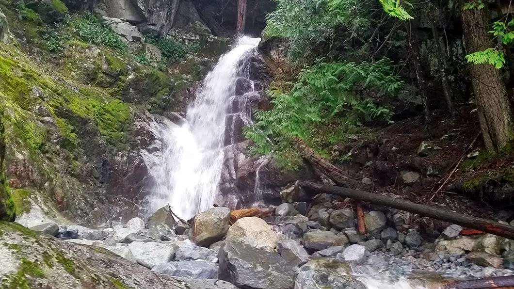 Swan Falls Loop Hike at Buntzen Lake 2 Swan Falls Waterfall