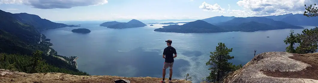 Tunnel Bluffs view of Howe Sound