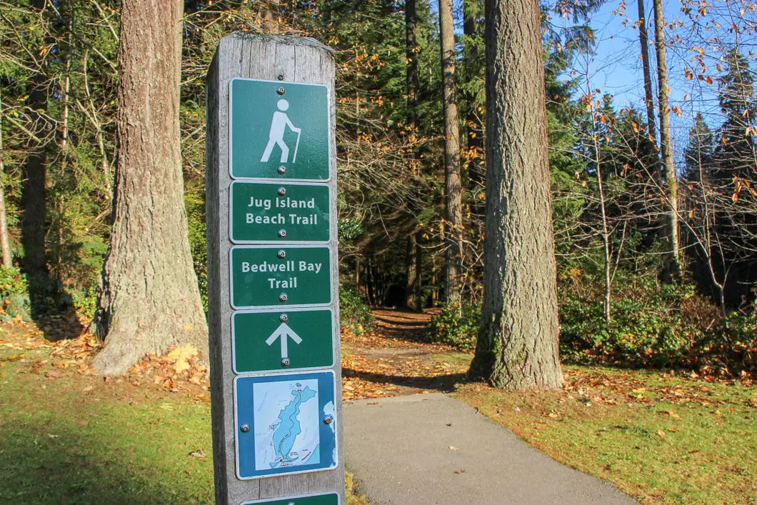 Jug Island Beach Trailhead