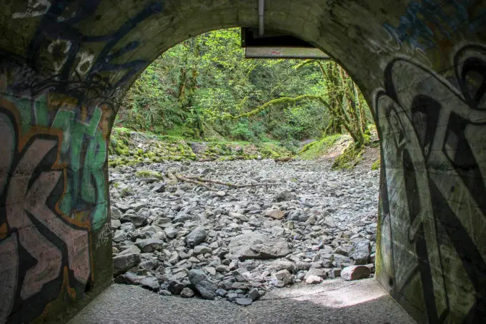 Goldstream Hike Tunnel