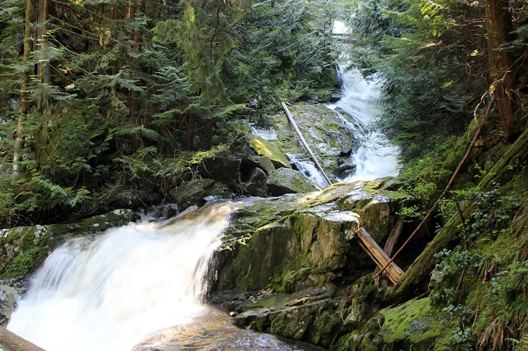 woodland falls | Sawblade Falls Hike in Coquitlam