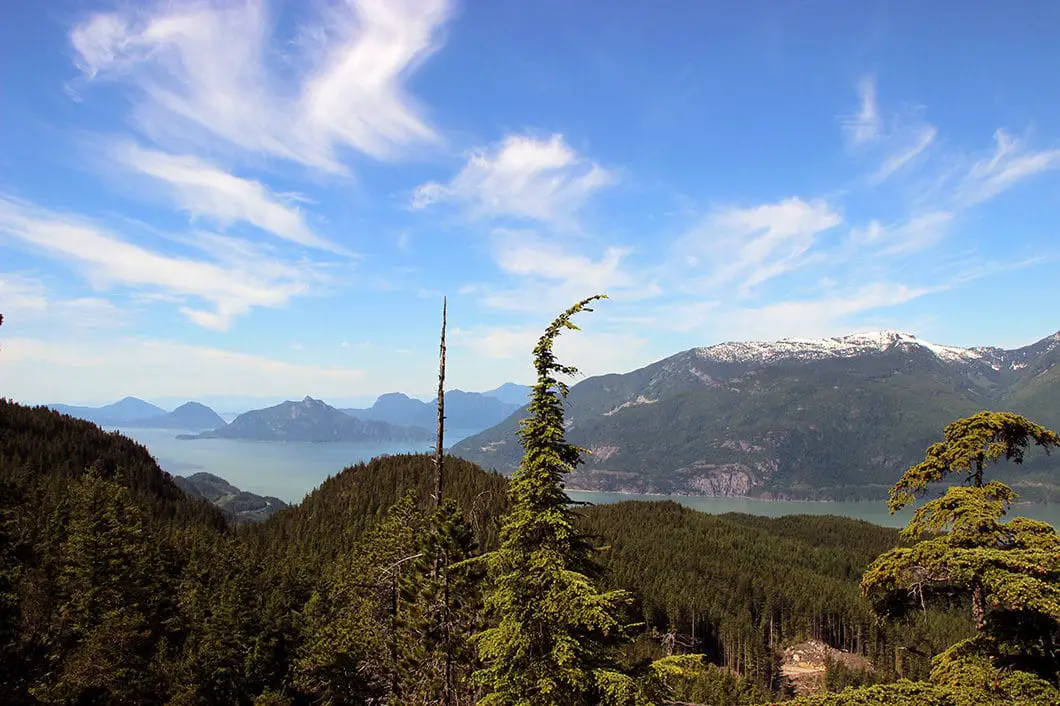 Petgill Lake Hike in Squamish 5 Petgill Lake lookout