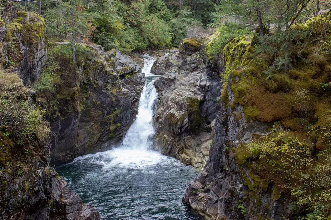 Little Qualicum Falls Loop on Vancouver Island 1. 