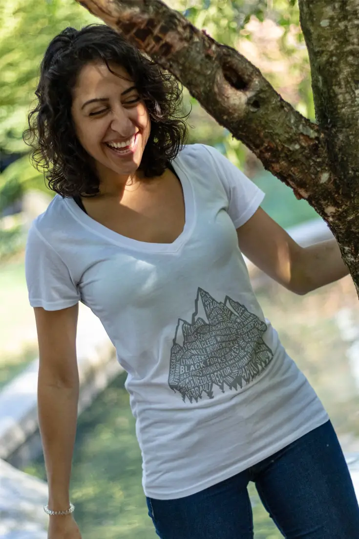 The North Shore - Women's Relaxed Fit V-Neck Bamboo Tee 10 The North Shore – Women’s Relaxed Fit V-Neck Bamboo Tee