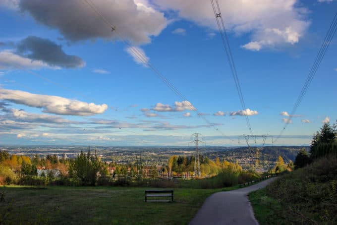 Top of the Coquitlam Crunch