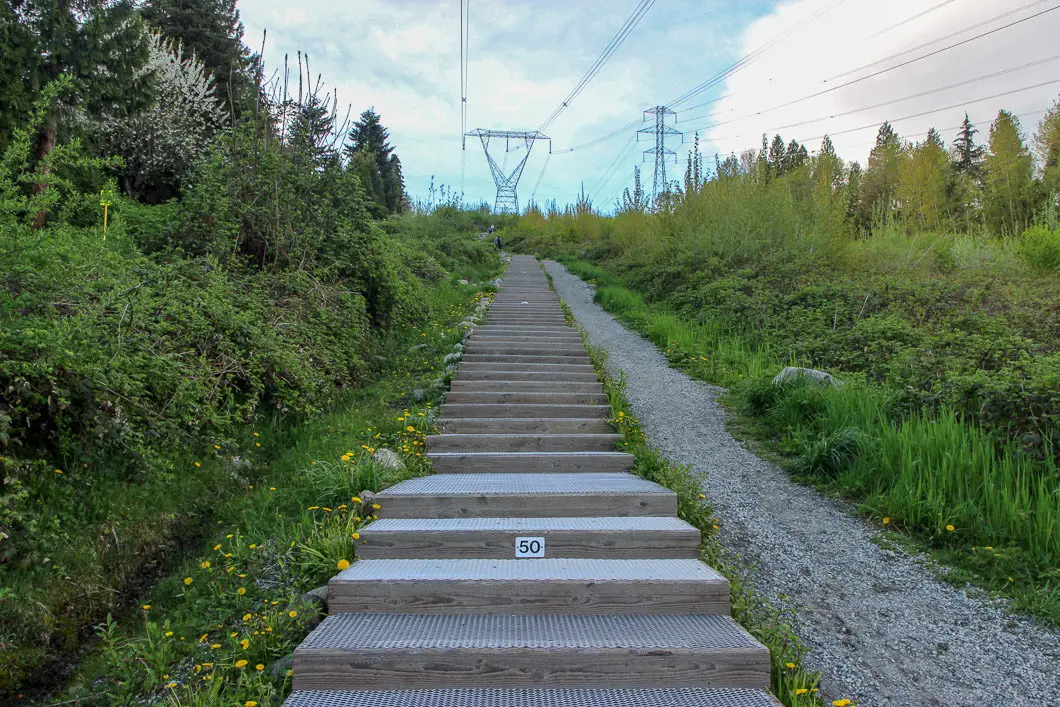 Coquitlam Crunch Stairs