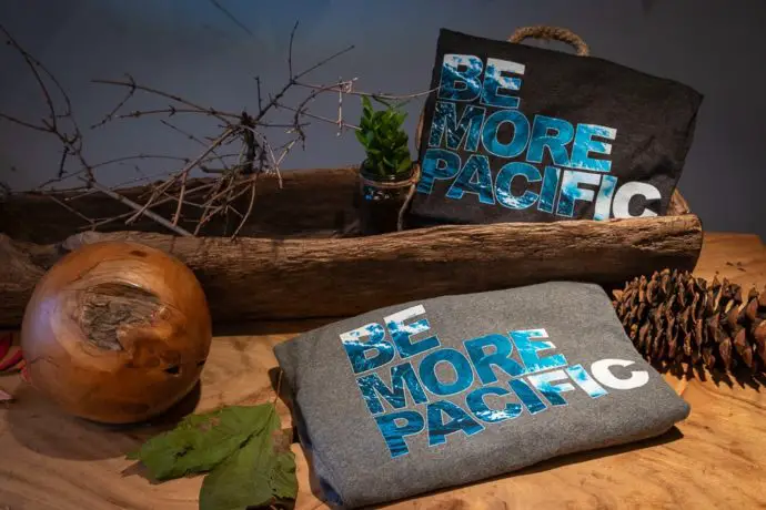 be more pacific 19 | Be More Pacific - Wave Unisex Raglan Crew