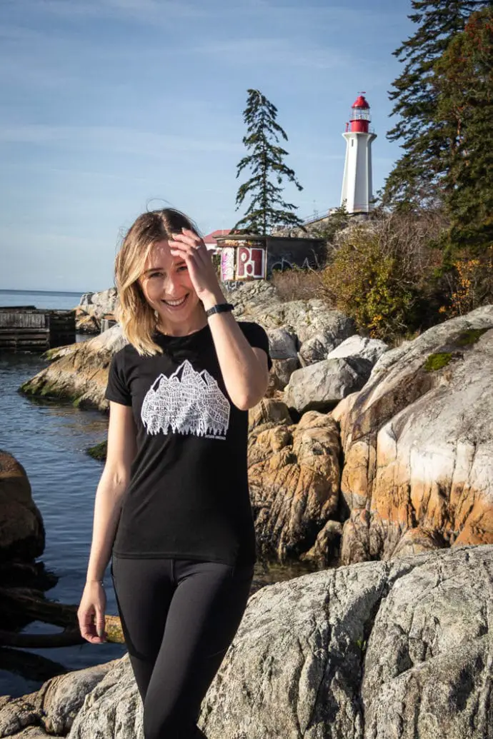 The North Shore - Women's Crewneck Bamboo Tee - Image 2
