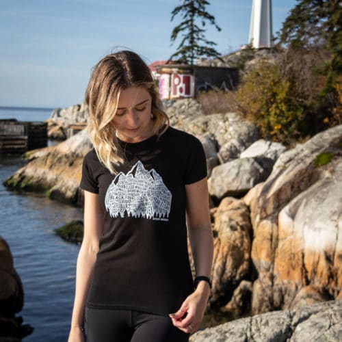 The North Shore - Women's Crewneck Bamboo Tee