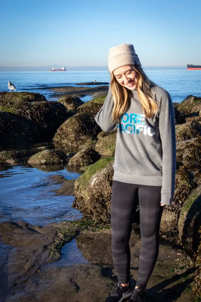 IMG 6783 | Be More Pacific - Wave Unisex Raglan Crew