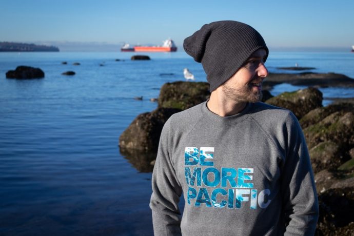 IMG 6900 | Be More Pacific - Wave Unisex Raglan Crew