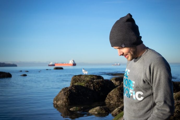 IMG 6916 | Be More Pacific - Wave Unisex Raglan Crew