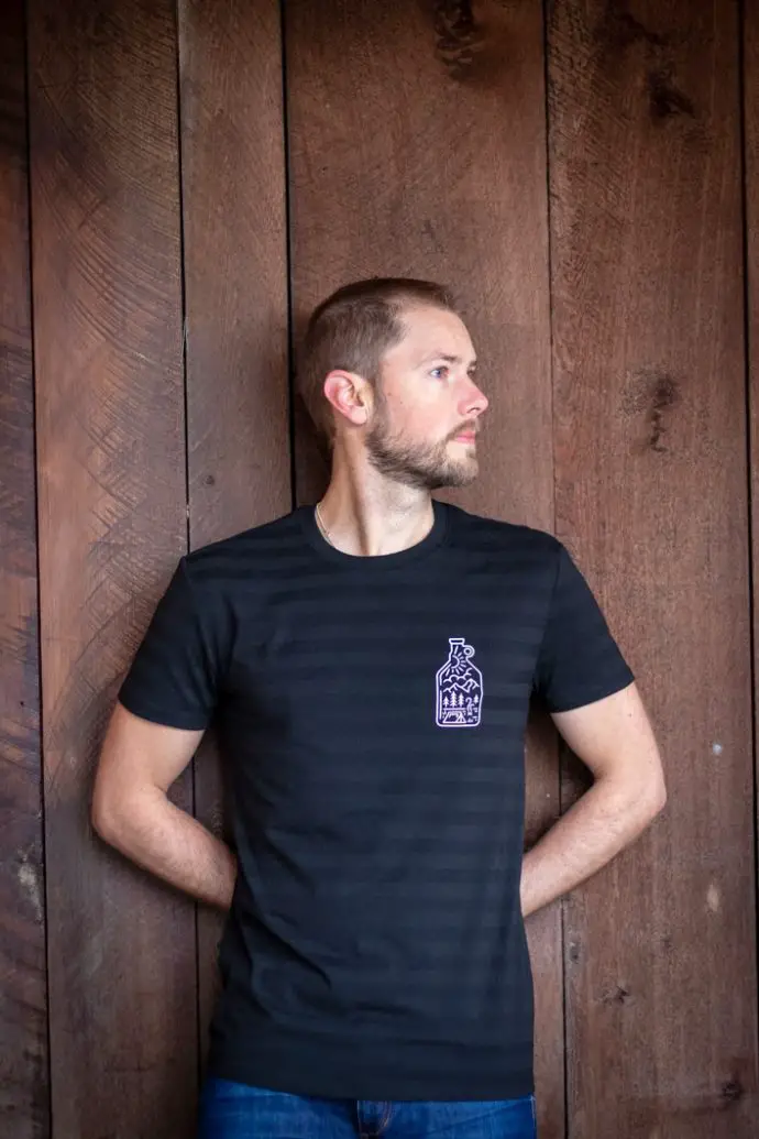 Growler - Unisex Invisible Stripe Tee - Image 5