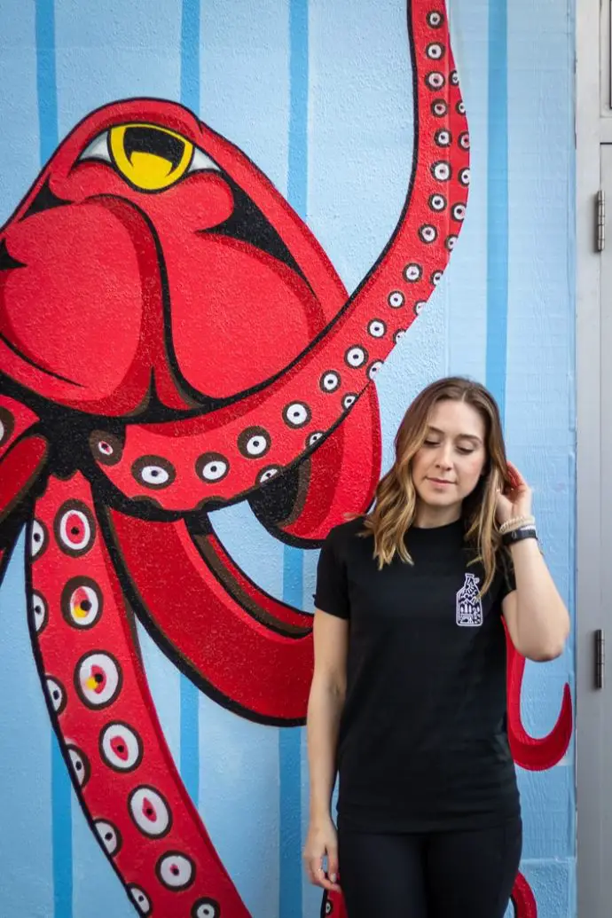 Growler - Unisex Invisible Stripe Tee - Image 3