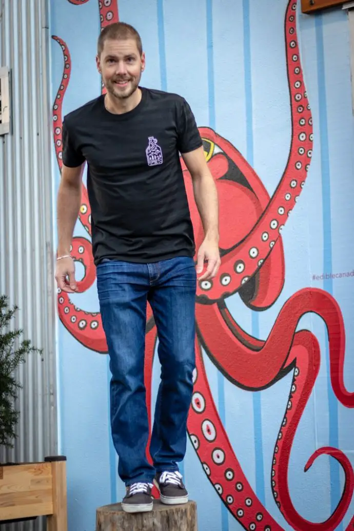 Growler - Unisex Invisible Stripe Tee - Image 2