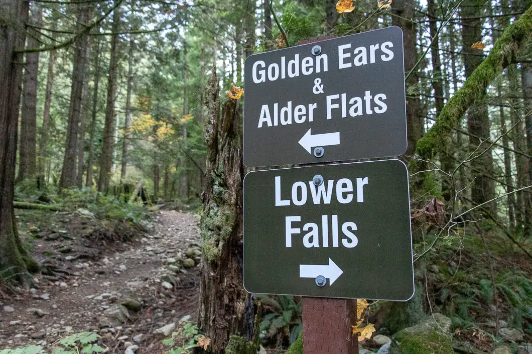Alder Flats Trail Sign