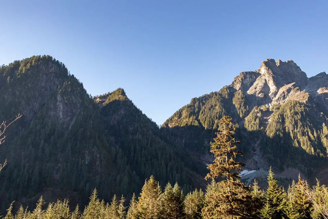 Edge Peak and Blanshard Peak