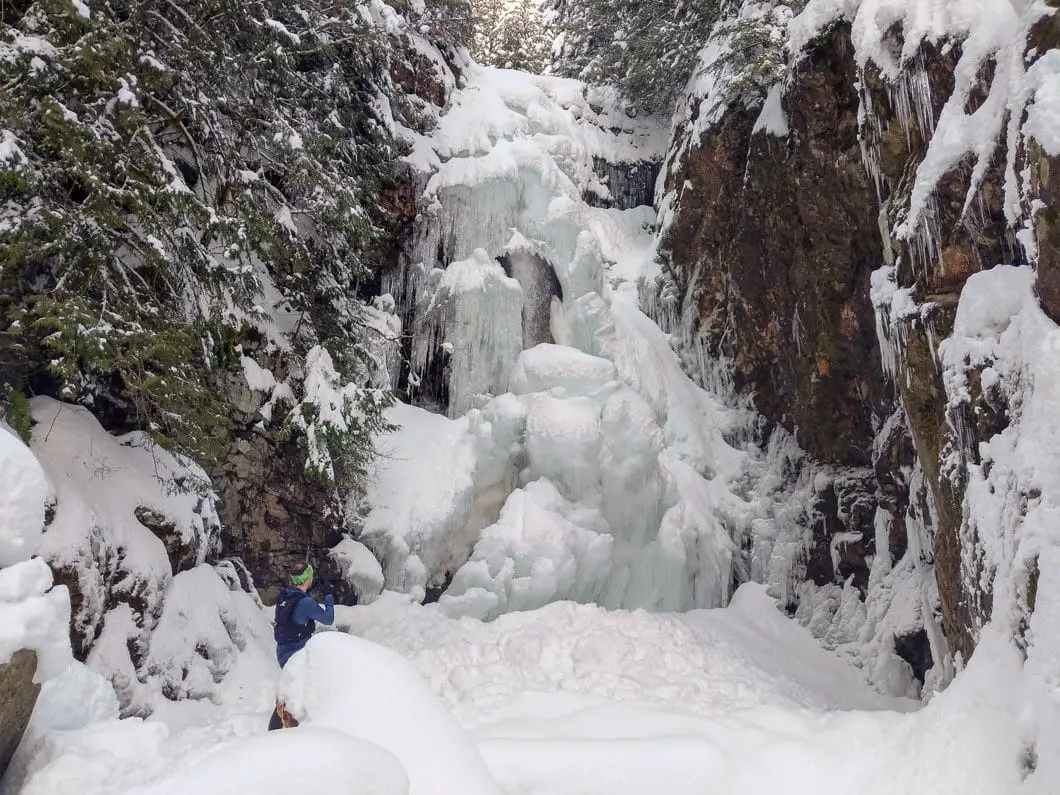 norvan falls frozen