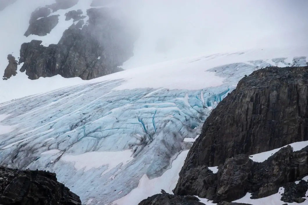 wedge glacier