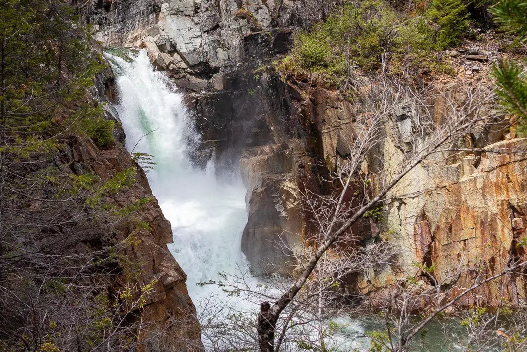 Lower Myra Falls in Strathcona Provincial Park 7 myra falls