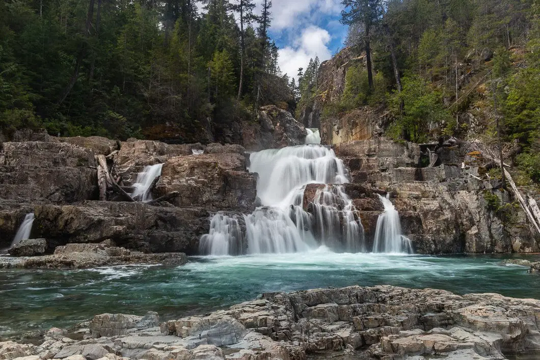 lower myra falls 7 | Lower Myra Falls in Strathcona Provincial Park