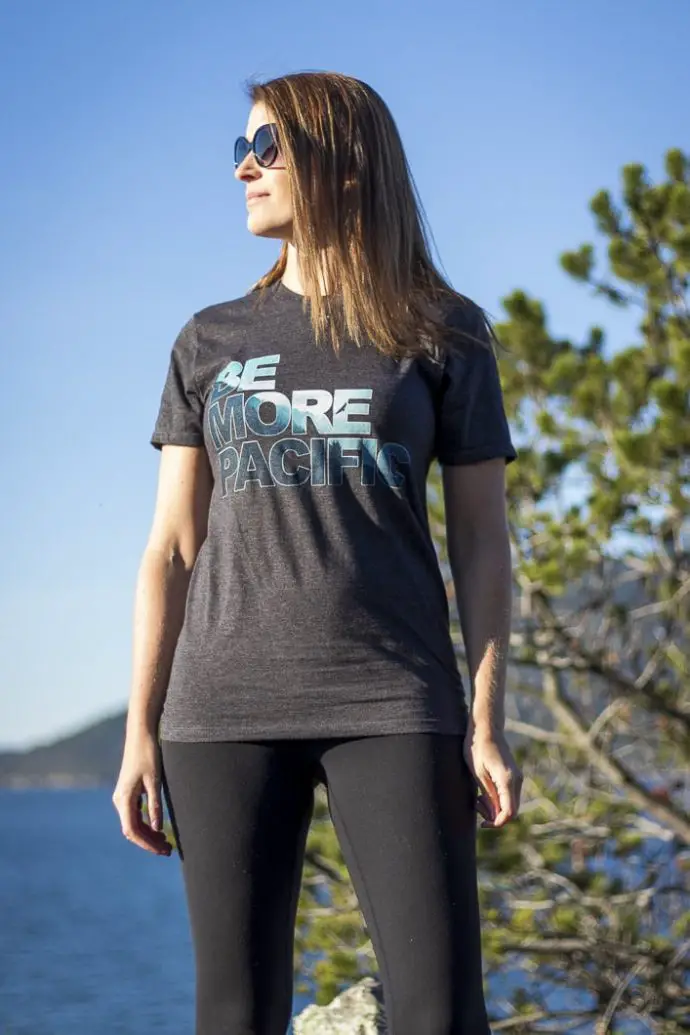 Be More Pacific - Forest Unisex Tee - Image 2