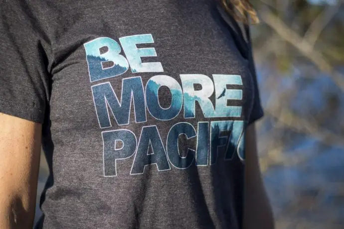 Be More Pacific - Forest Unisex Tee - Image 5