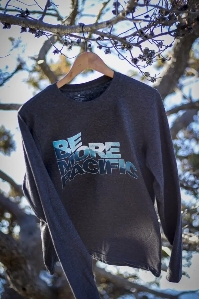 IMG 3630 | Be More Pacific - Forest Unisex Longsleeve