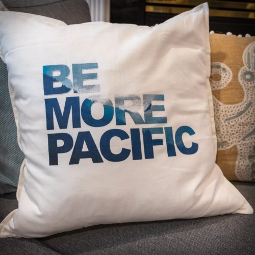 Be More Pacific - Cushion Cover