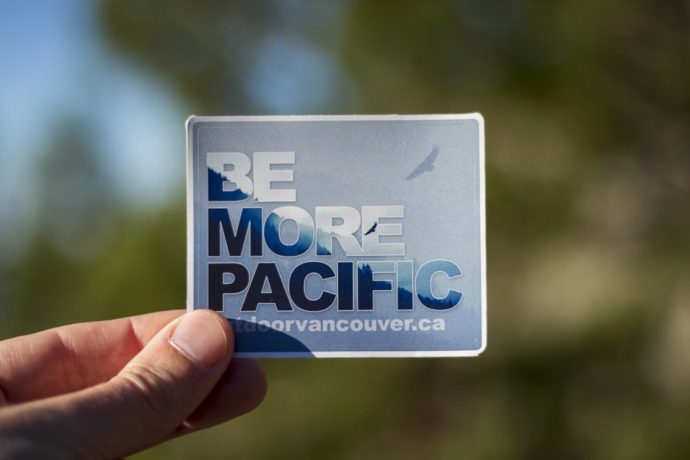 Be More Pacific - Forest Sticker - Image 3