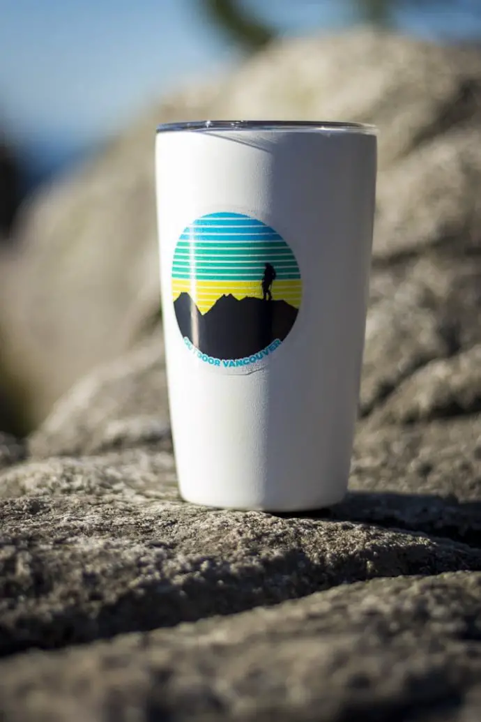Outdoor Vancouver Hiker Sticker - Image 3