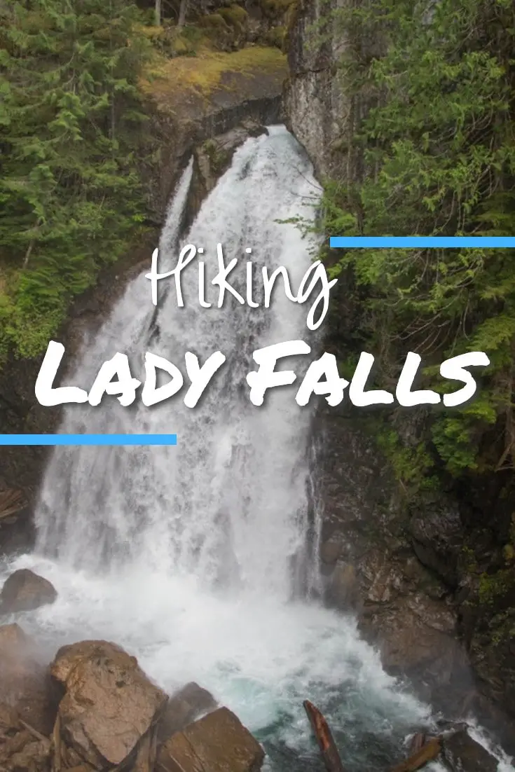 Lady Falls in Strathcona Provincial Park 35 Lady Falls in Strathcona Provincial Park