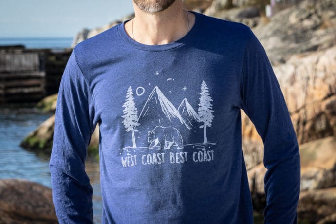 West Coast Best Coast - Unisex Longsleeve - Image 8