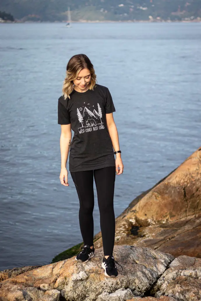 West Coast Best Coast - Unisex Tee - Image 3