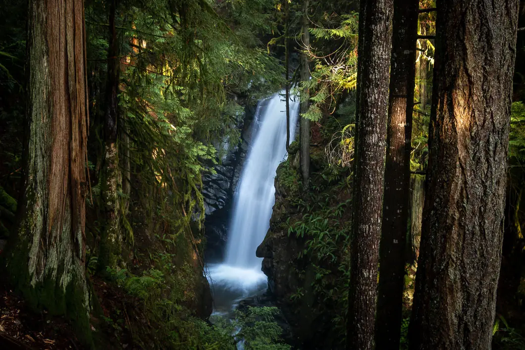 cypress falls waterfall | Cypress Falls Hike in West Vancouver