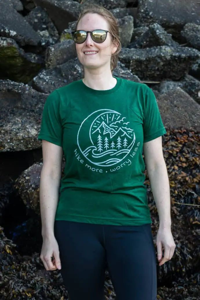Hike More Worry Less - Unisex Tee - Image 4