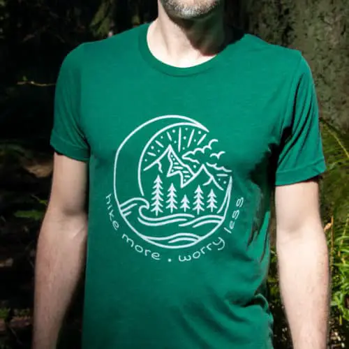 Hike More Worry Less - Unisex Tee