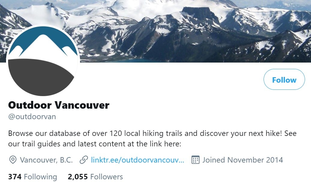 tw | Where to Follow and How to Support Outdoor Vancouver
